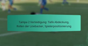 Tampa 2 Verteidigung: Tiefe Abdeckung, Rollen der Linebacker, Spielerpositionierung
